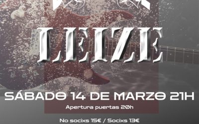 Concierto Desastre + Leize