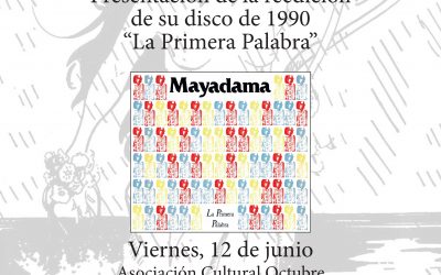 Presentación de la reedición de su disco de 1990 “La Primera Palabra”